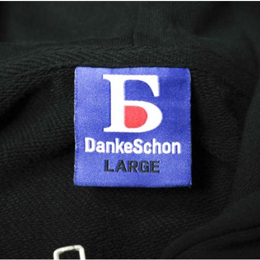 新品 Danke Schon ダンケシェーン 24SS ロゴ刺繍 スウェットジップアップパーカー UNS24038 L BLACK 裏毛 フーディー トップス g19530 |  | 02