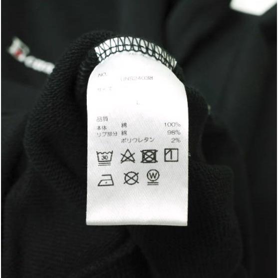 新品 Danke Schon ダンケシェーン 24SS ロゴ刺繍 スウェットジップアップパーカー UNS24038 L BLACK 裏毛 フーディー トップス g19530 |  | 06