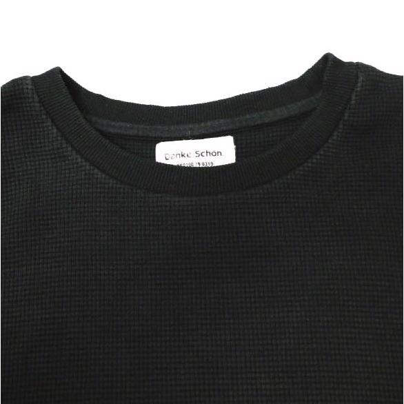 Danke Schon ダンケシェーン 21SS ヘビーウェイト オーバーサイズサーマルカットソー 21S-CSL045-DS Free ブラック トップス g19531 |  | 03