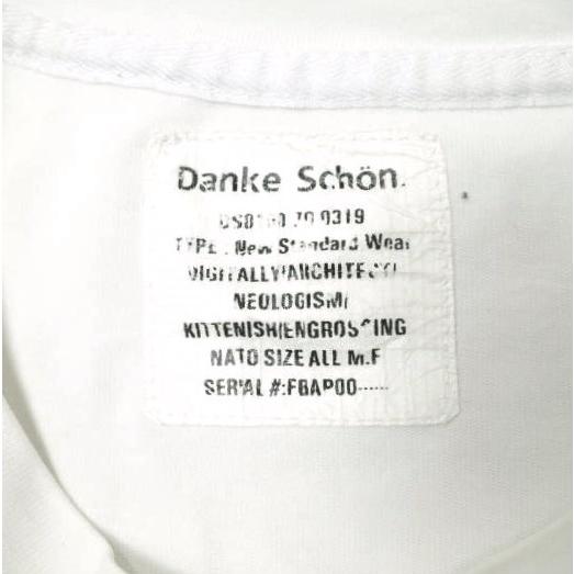 Danke Schon ダンケシェーン PIGMENT L/S T-Shirt ピグメント加工オーバーサイズロングスリーブTシャツ 20A-CSL042-DS Free ホワイト |  | 02