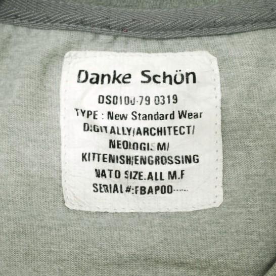 Danke Schon ダンケシェーン PIGMENT L/S T-Shirt ピグメント加工オーバーサイズロングスリーブTシャツ 20A-CSL042-DS Free ライトグレー |  | 02