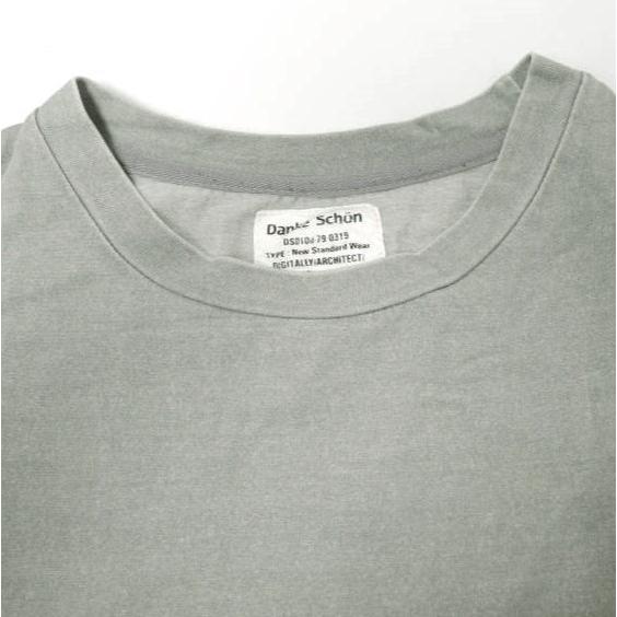 Danke Schon ダンケシェーン PIGMENT L/S T-Shirt ピグメント加工オーバーサイズロングスリーブTシャツ 20A-CSL042-DS Free ライトグレー |  | 03