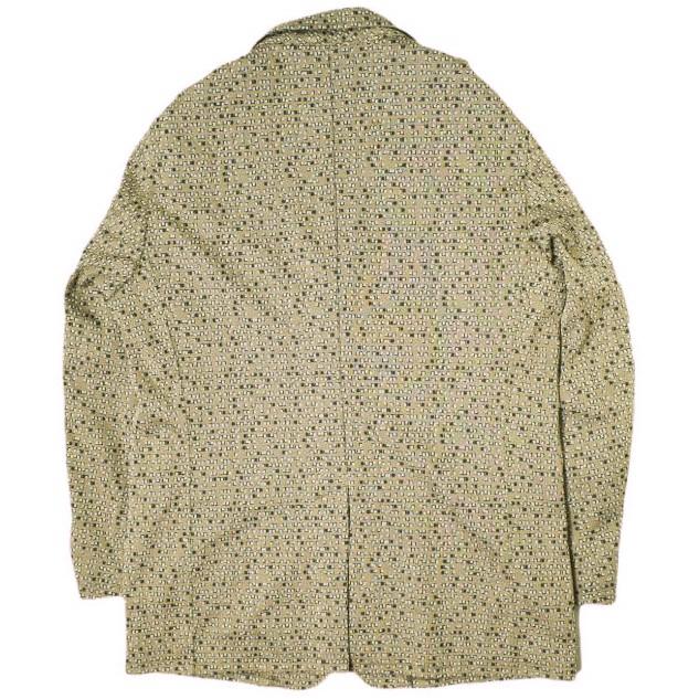 Needles ニードルス 20AW 日本製 2B JACKET - POLY JQ ポリスムース ジャガード 2Bジャケット HM238 L BEIGE テーラード ジャージ g19551 |  | 01