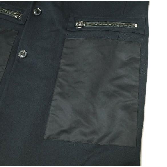 UMIT BENAN ウミットベナン イタリア製 スイッチング チェスターフィールドコート UB9 600 9260/9280 46 NAVY/BLACK アウター g19555 |  | 05