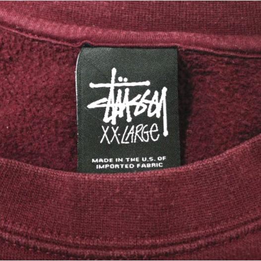 STUSSY ステューシー S Logo Sweat 裏起毛 フェルトロゴスウェット XXL