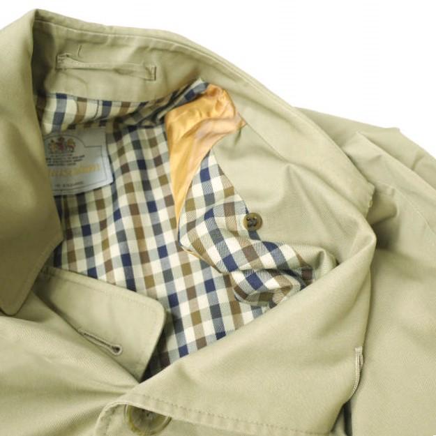 Aquascutum アクアスキュータム イギリス製 70〜80s ヴィンテージ コットンギャバジントレンチコート L程度 ベージュ Aqua5 g19568 |  | 07