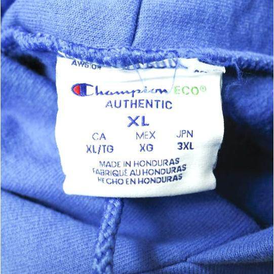 THE GOOD COMPANY x IMA:ZINE ザ グッドカンパニー イマジン Champion製 ロゴプリントスウェットプルオーバーパーカー XL ブルー 裏起毛 |  | 02