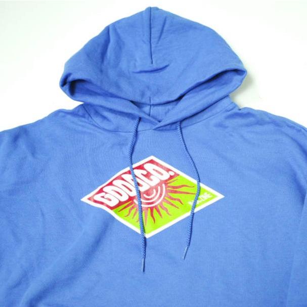 THE GOOD COMPANY x IMA:ZINE ザ グッドカンパニー イマジン Champion製 ロゴプリントスウェットプルオーバーパーカー XL ブルー 裏起毛 |  | 03