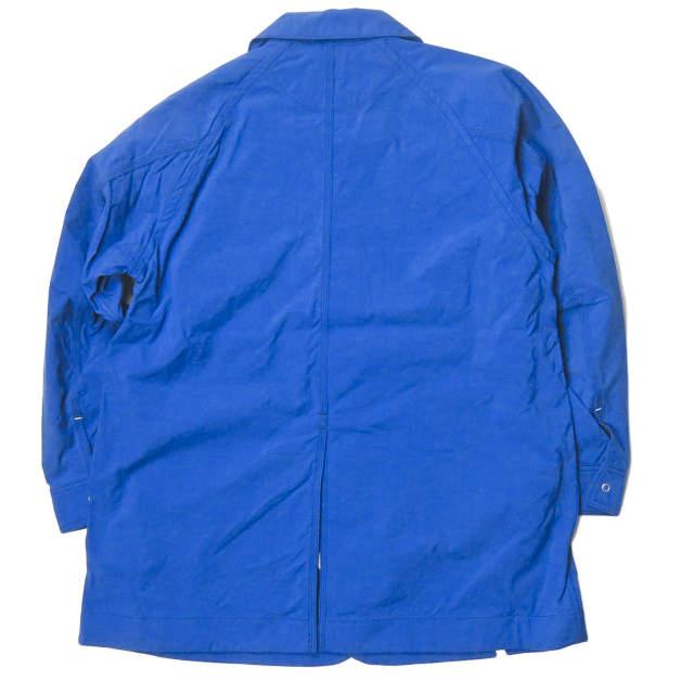 新品 bukht ブフト 18SS 日本製 WORK JACKET ナイロン ワークジャケット BV-312412 3(L) ブルー カバーオール パッカリング ☆☆g1957 |  | 01