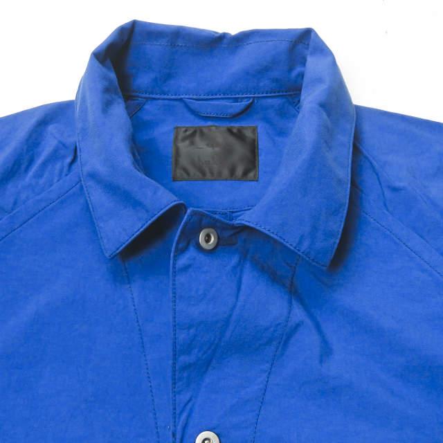 新品 bukht ブフト 18SS 日本製 WORK JACKET ナイロン ワークジャケット BV-312412 3(L) ブルー カバーオール パッカリング ☆☆g1957 |  | 04