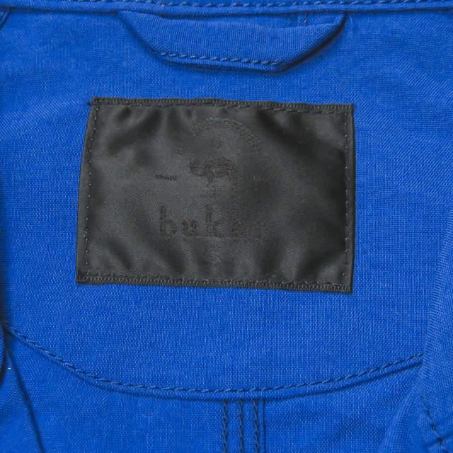 新品 bukht ブフト 18SS 日本製 WORK JACKET ナイロン ワークジャケット BV-312412 3(L) ブルー カバーオール パッカリング ☆☆g1957 |  | 05