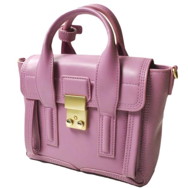 3.1 Phillip Lim スリーワン フィリップリム PASHLI MINI SATCHEL パシュリ ミニサッチェルバッグ AE23-0226NPO ORCHID 2WAY ショルダー |  | 01