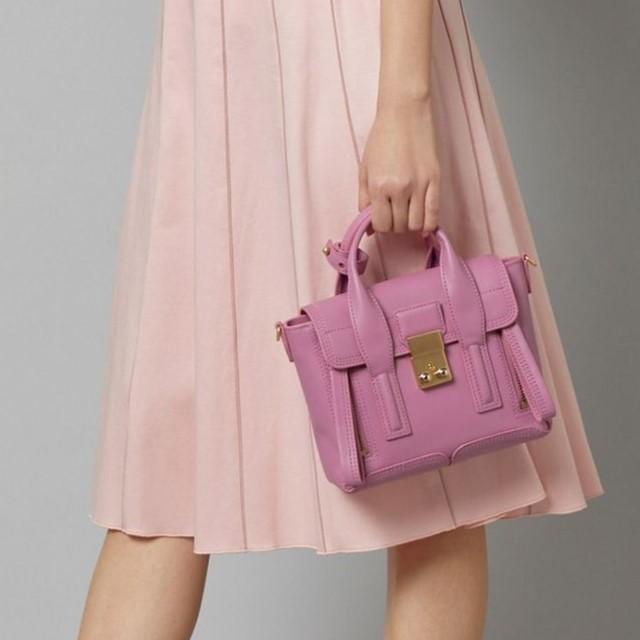 3.1 Phillip Lim スリーワン フィリップリム PASHLI MINI SATCHEL パシュリ ミニサッチェルバッグ AE23-0226NPO ORCHID 2WAY ショルダー |  | 03