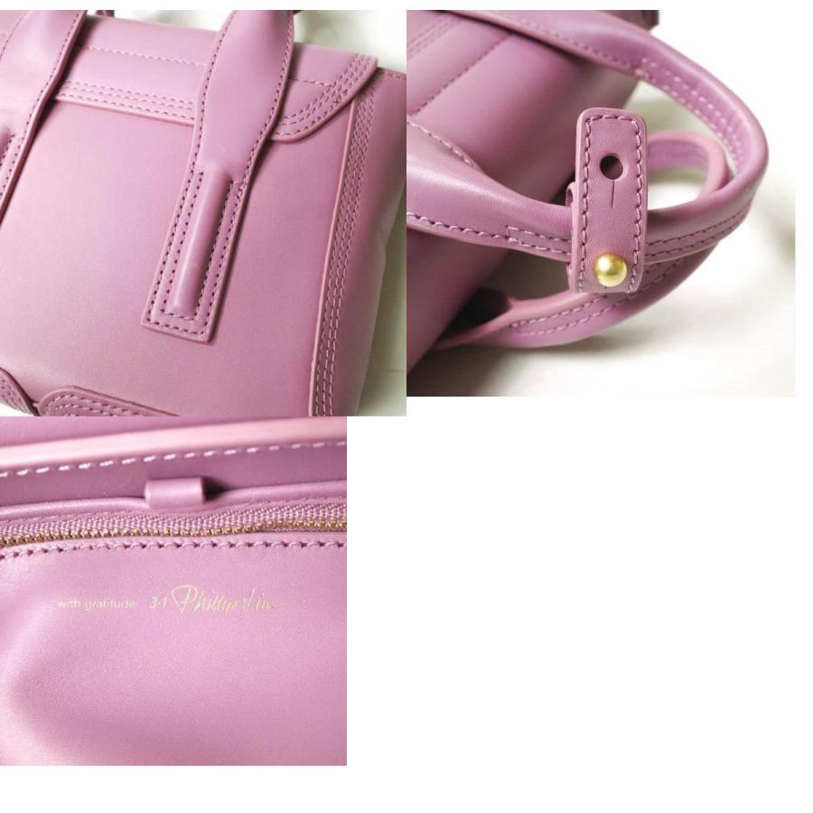3.1 Phillip Lim スリーワン フィリップリム PASHLI MINI SATCHEL パシュリ ミニサッチェルバッグ AE23-0226NPO ORCHID 2WAY ショルダー |  | 09
