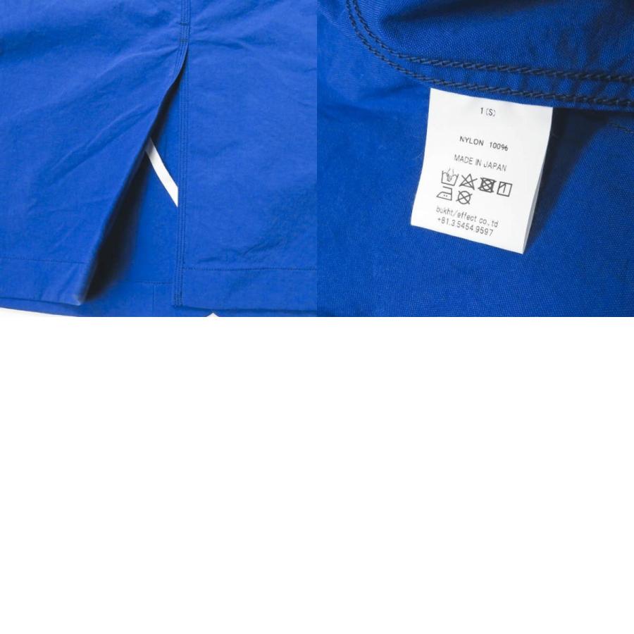新品 bukht ブフト 18SS 日本製 WORK JACKET ナイロン ワークジャケット BV-312412 1(S) ブルー カバーオール パッカリング ☆☆g1959 |  | 09