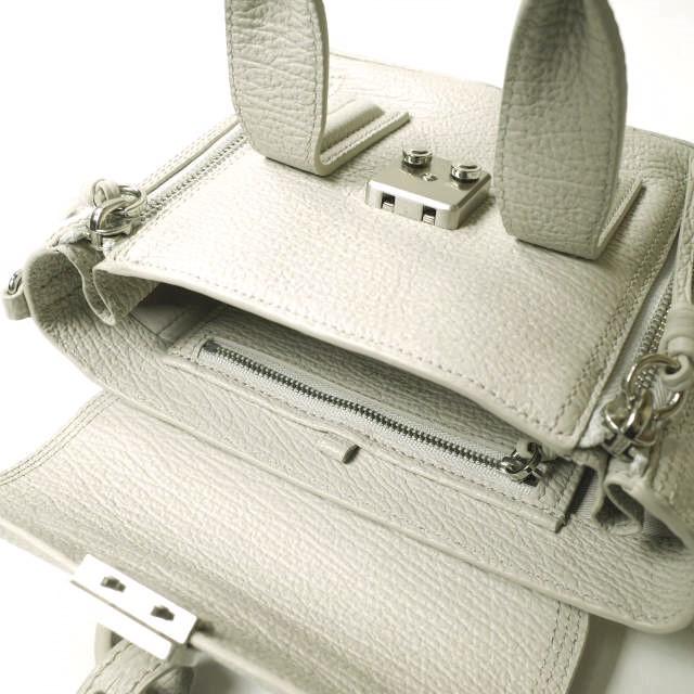 3.1 Phillip Lim スリーワン フィリップリム PASHLI MINI SATCHEL パシュリ ミニサッチェルバッグ AC00-0226SKC FEATHER 2WAY ショルダー |  | 08