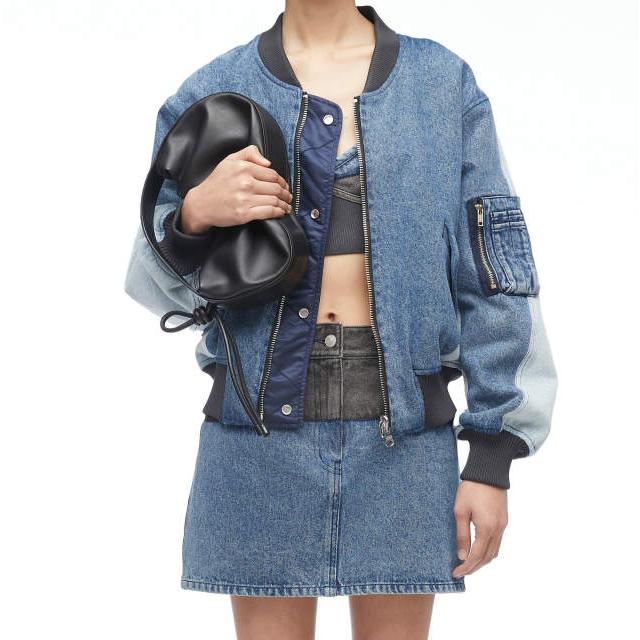 3.1 Phillip Lim スリーワン フィリップリム 23AW マルチトーンデニムリバーシブルボンバージャケット P232-60030MLD S MA-1 定価165,000円 |  | 04