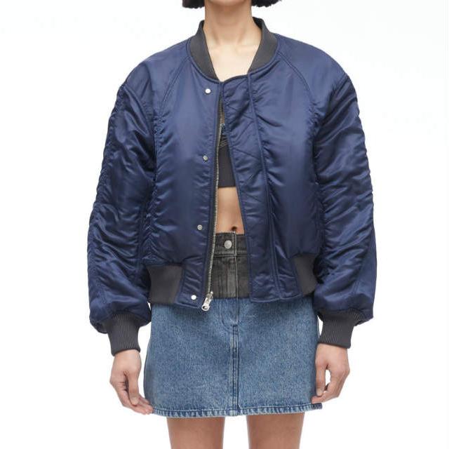 3.1 Phillip Lim スリーワン フィリップリム 23AW マルチトーンデニムリバーシブルボンバージャケット P232-60030MLD S MA-1 定価165,000円 |  | 05