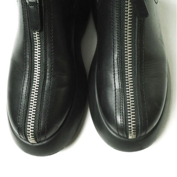 3.1 Phillip Lim スリーワン フィリップリム MERCER ショートジップ コンバットブーツ SP23-T875SEN 37(24cm) BLACK レザー サイドゴア |  | 04