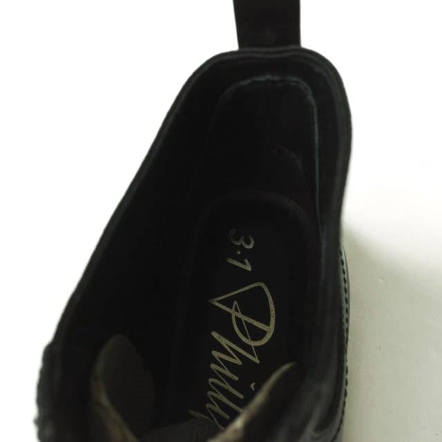 3.1 Phillip Lim スリーワン フィリップリム MERCER ショートジップ コンバットブーツ SP23-T875SEN 37(24cm) BLACK レザー サイドゴア |  | 06