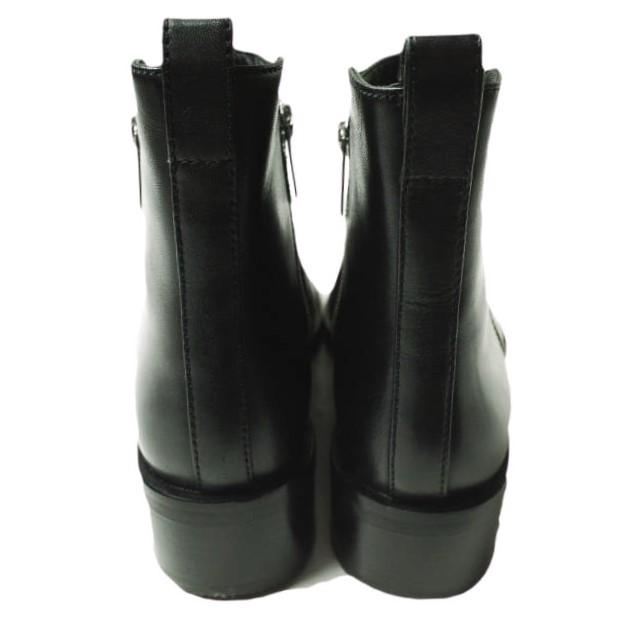 新品 3.1 Phillip Lim スリーワン フィリップリム ALEXA サイドジップアンクルブーツ SHP9-T599SEN 37(24cm) BLACK レザー シューズ g19609 |  | 03