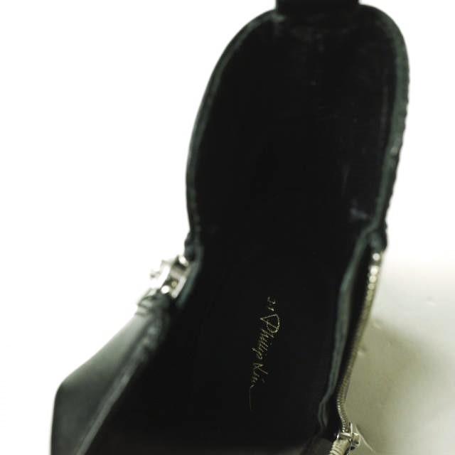新品 3.1 Phillip Lim スリーワン フィリップリム ALEXA サイドジップアンクルブーツ SHP9-T599SEN 37(24cm) BLACK レザー シューズ g19609 |  | 06