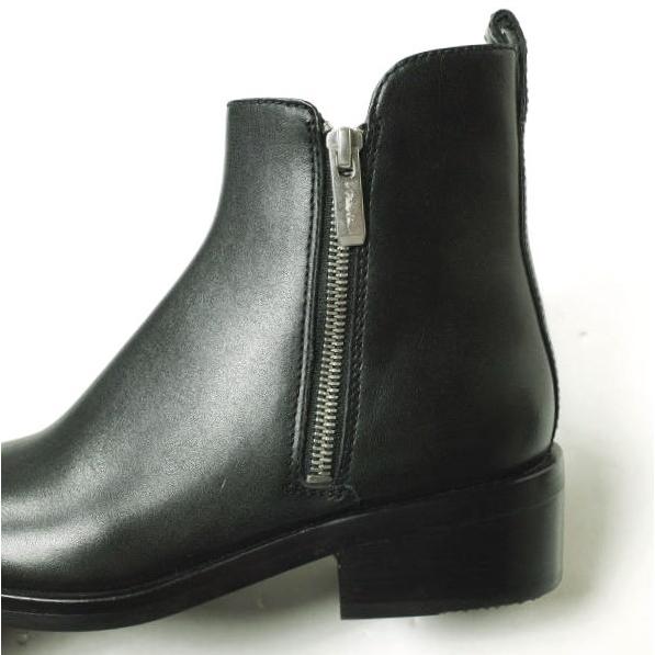 新品 3.1 Phillip Lim スリーワン フィリップリム ALEXA サイドジップアンクルブーツ SHP9-T599SEN 37(24cm) BLACK レザー シューズ g19609 |  | 07