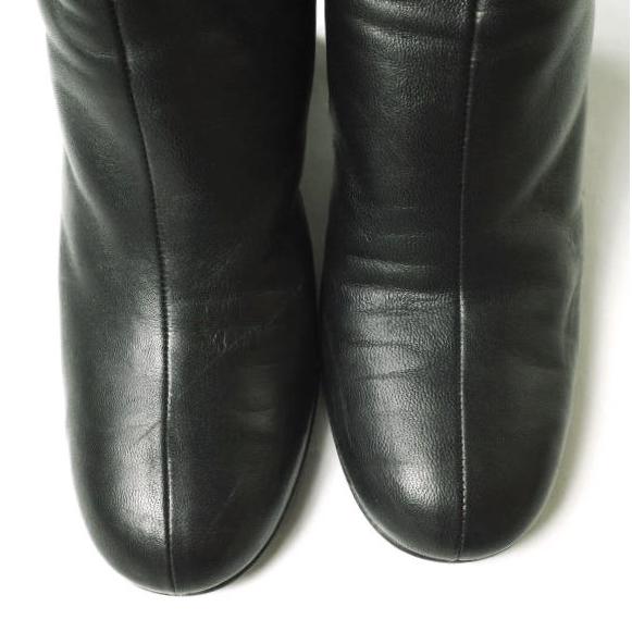 3.1 Phillip Lim スリーワン フィリップリム イタリア製 Nadia ラムスキンロングヒールブーツ 37(24cm) BLACK レザー シューズ g19611 |  | 04