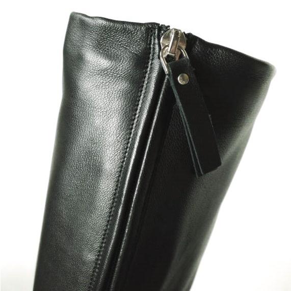 3.1 Phillip Lim スリーワン フィリップリム イタリア製 Nadia ラムスキンロングヒールブーツ 37(24cm) BLACK レザー シューズ g19611 |  | 05