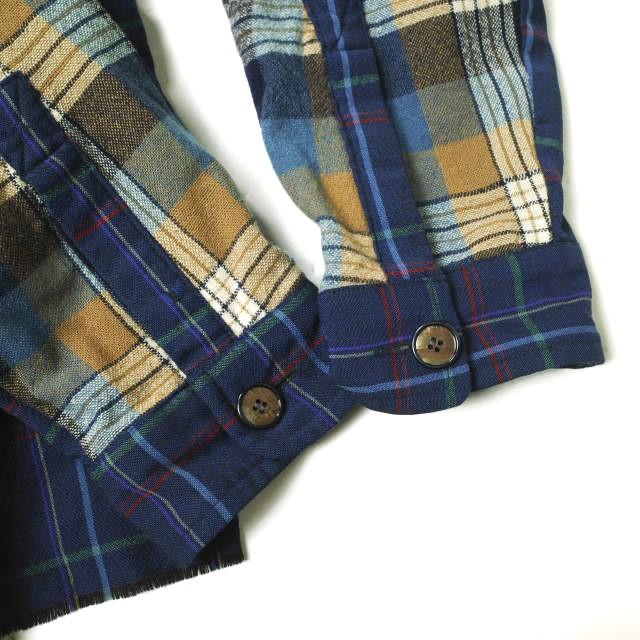 Punktum パンクタム PENDLETON REMAKE JACKET キルティングライナー付き ペンドルトンリメイクシャツジャケット チェック READYMADE |  | 04