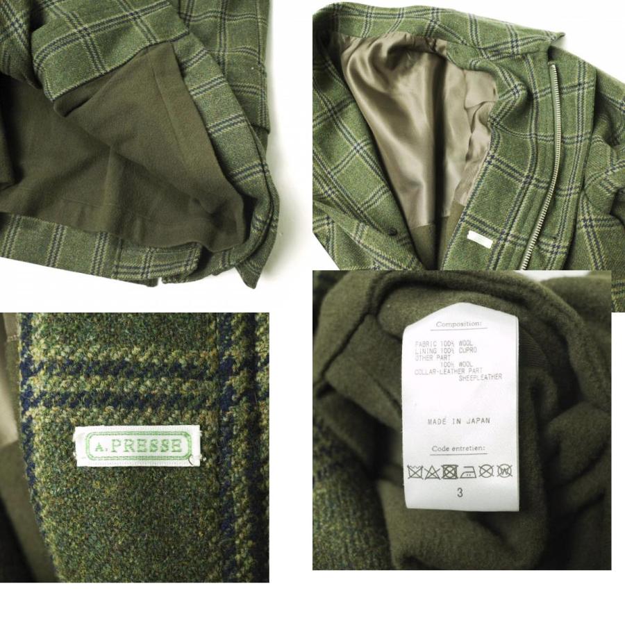 A.PRESSE アプレッセ 23AW Hunting Half Coat