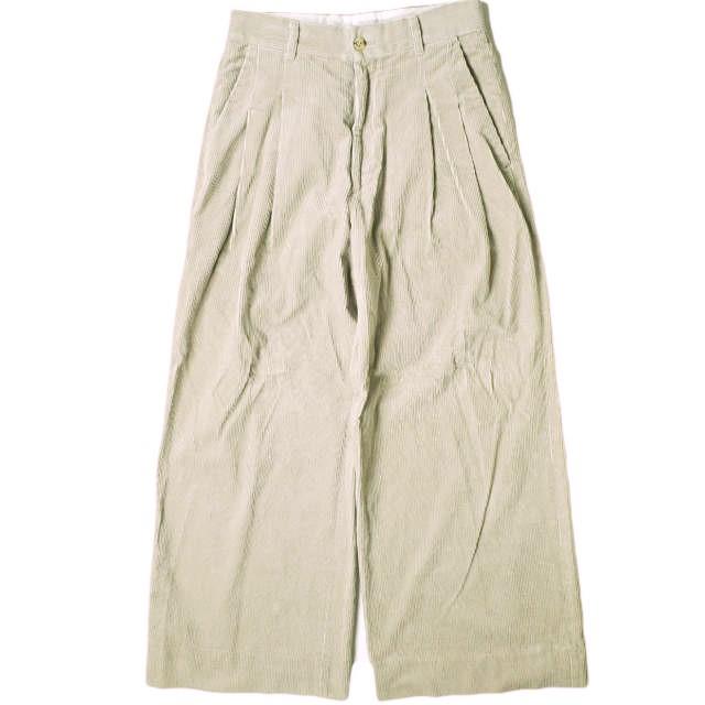 Graphpaper グラフペーパー 21AW Suvin Corduroy Wide Trousers