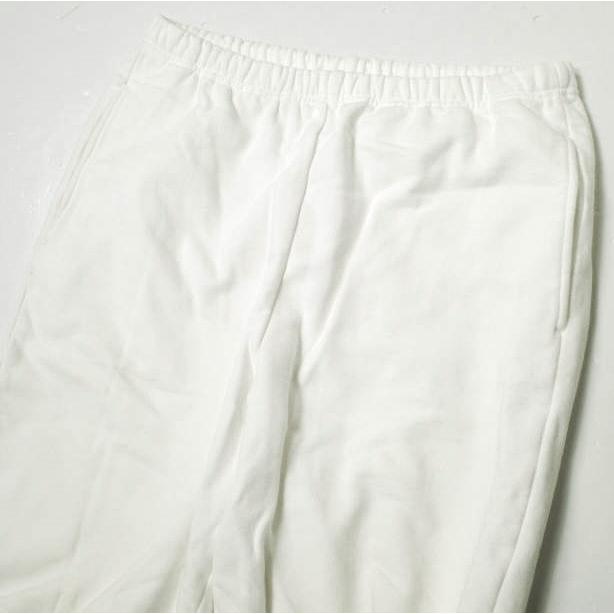 Y ワイ YLEVE イレーヴ 24AW ORGANIC COTTON BLEND HEAVY WEIGHT FLEECE TR 裏毛スウェットパンツ 170-2140021 1 ホワイト ジョガーパンツ |  | 03