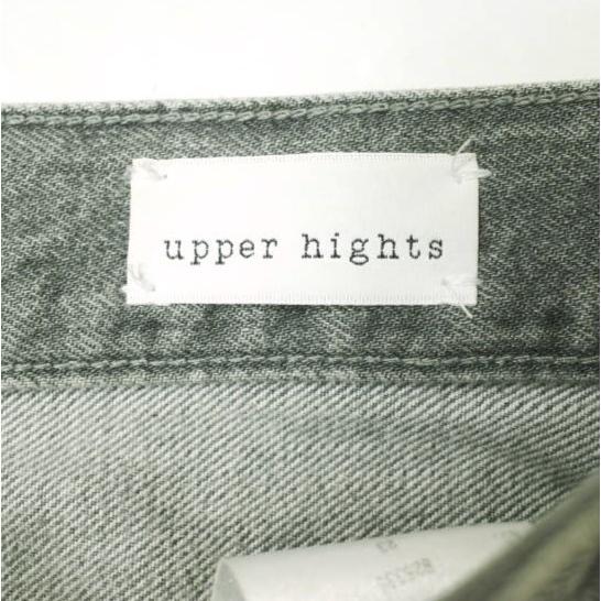 upper hights アッパーハイツ 日本製 THE EIGHTY'S フィットハイライズテーパード デニムパンツ 825335 23 USED BLACK ジーンズ g19662 |  | 02