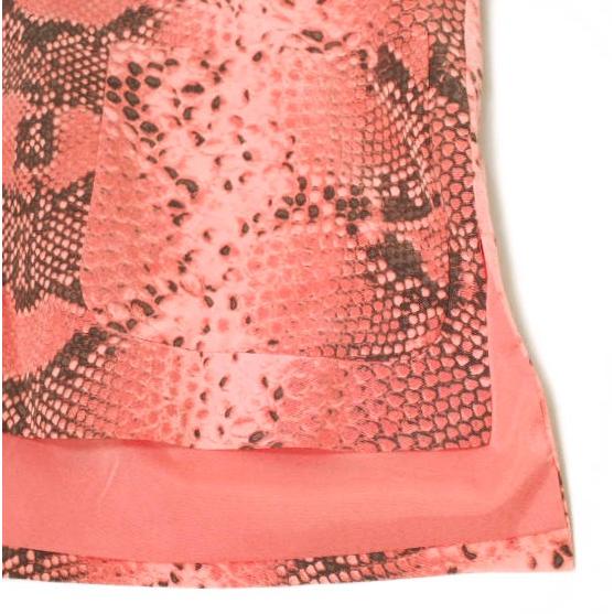 Elizabeth and James エリザベスアンドジェームス パイソン柄 シルクテーラードジャケット LJ312908L S サーモンピンク 1B アウター g19667 |  | 05