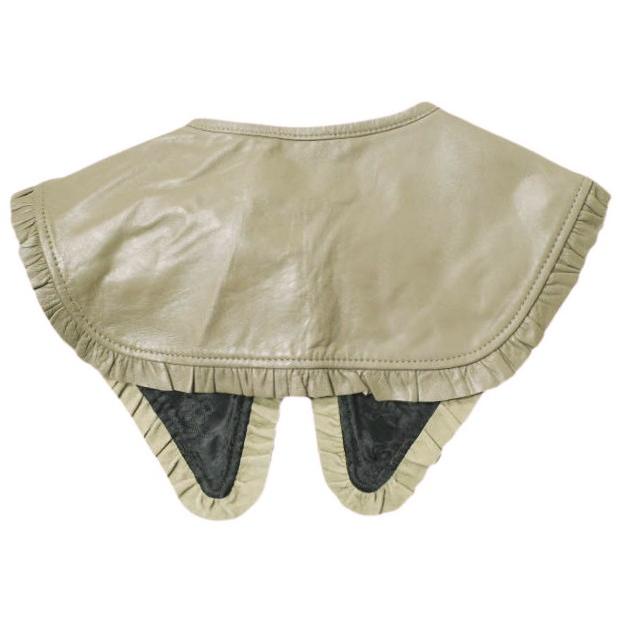 JUST FEMALE ジャストフィーメイル 21AW ラムレザーつけ襟 21090913000530 ベージュ 付け襟 g19672 |  | 01