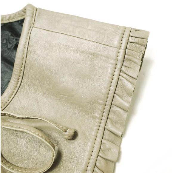 JUST FEMALE ジャストフィーメイル 21AW ラムレザーつけ襟 21090913000530 ベージュ 付け襟 g19672 |  | 04