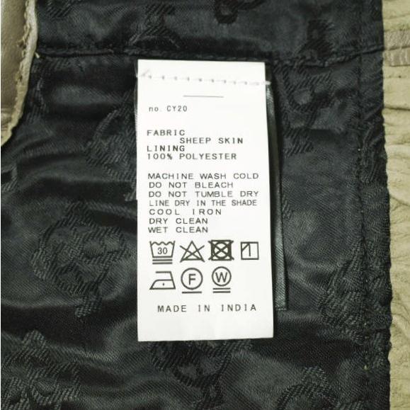 JUST FEMALE ジャストフィーメイル 21AW ラムレザーつけ襟 21090913000530 ベージュ 付け襟 g19672 |  | 07