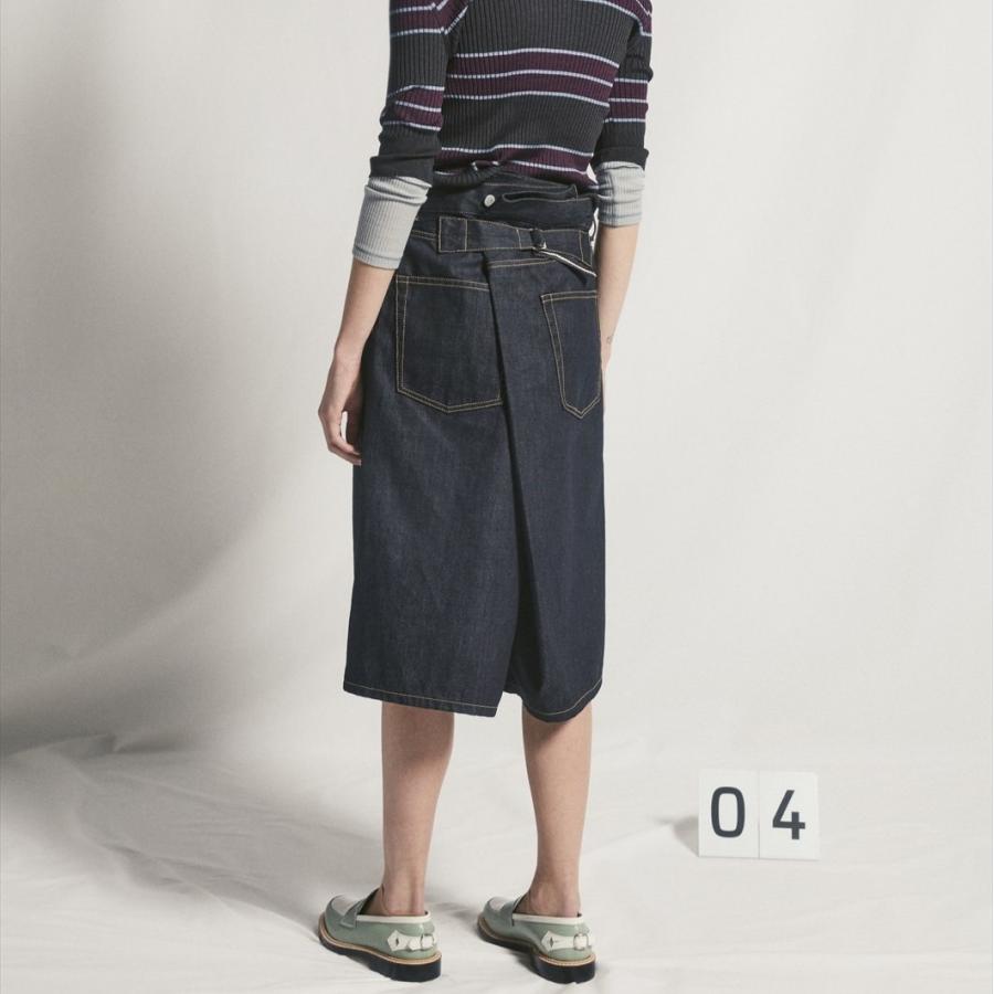 beautiful people ビューティフルピープル 日本製 selvedge denim back tuck skirt セルビッチデニムバックタックスカート 1945107004 36 |  | 02