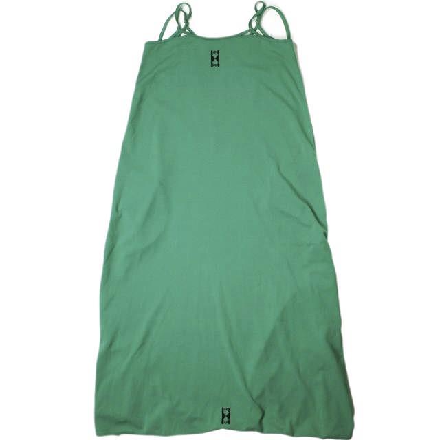beautiful people ビューティフルピープル 21AW double-end bear smooth camidress キャミソールマキシワンピース 1145304001 36 Green |  | 01