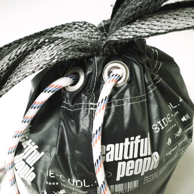 beautiful people ビューティフルピープル 20AW flexible container small size bag フレキシブルコンテナスモールサイズバッグ BLACK beautiful people ビューティフルピープル 20AW flexible container