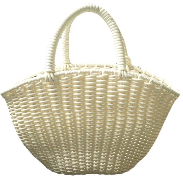 beautiful people ビューティフルピープル Tube Knitting Basket S チューブニッティングバスケット ecru ハンドバッグ かごバッグ g19681 |  | 01