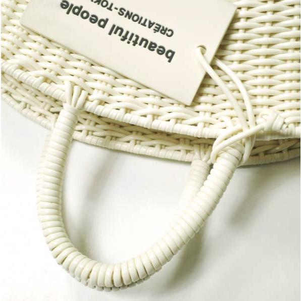 beautiful people ビューティフルピープル Tube Knitting Basket S チューブニッティングバスケット ecru ハンドバッグ かごバッグ g19681 |  | 05