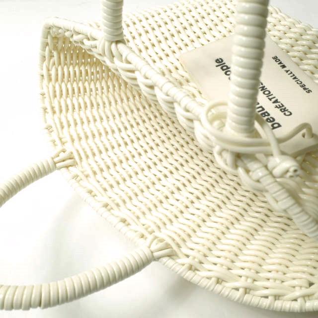 beautiful people ビューティフルピープル Tube Knitting Basket S チューブニッティングバスケット ecru ハンドバッグ かごバッグ g19681 |  | 06