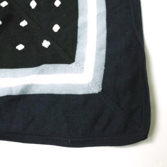 beautiful people ビューティフルピープル 星条旗柄ニットスカーフ Murti g19686 |  | 03