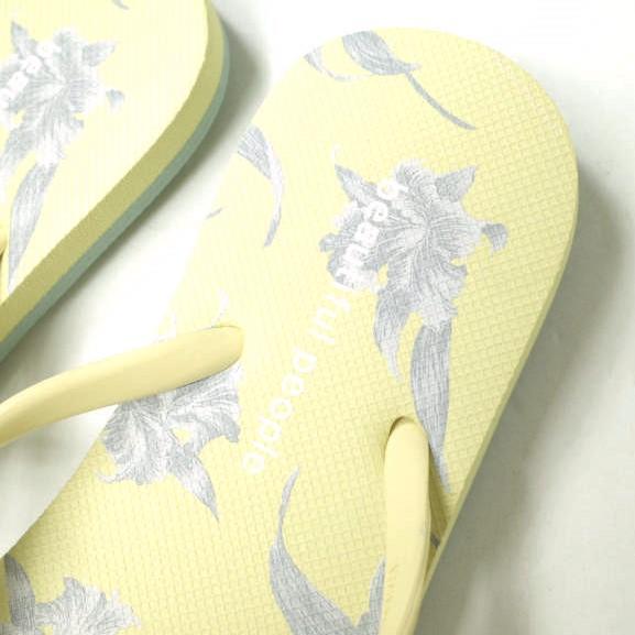 新品 beautiful people x HAYN ビューティフルピープル ハイアン 21SS 別注 beach sandals アロハ柄 ビーチサンダル 6(24cm) イエロー |  | 07