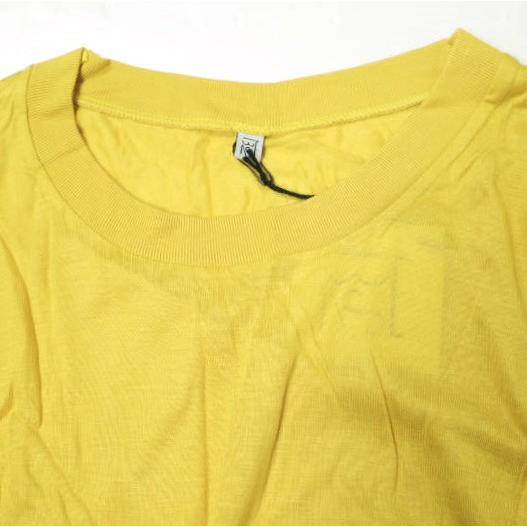 新品 BASERANGE ベースレンジ BAMBOO ?LONG SLEEVE TEE バンブー ロングスリーブTシャツ S CAFA YELLOW 長袖 カットソー g19721 |  | 05
