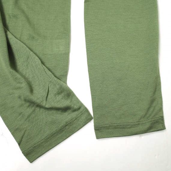 新品 BASERANGE ベースレンジ LOOSE LONG SLEEVE TEE ルーズロングスリーブTシャツ XS APACHE GREEN バンブー カットソー トップス g19731 |  | 07