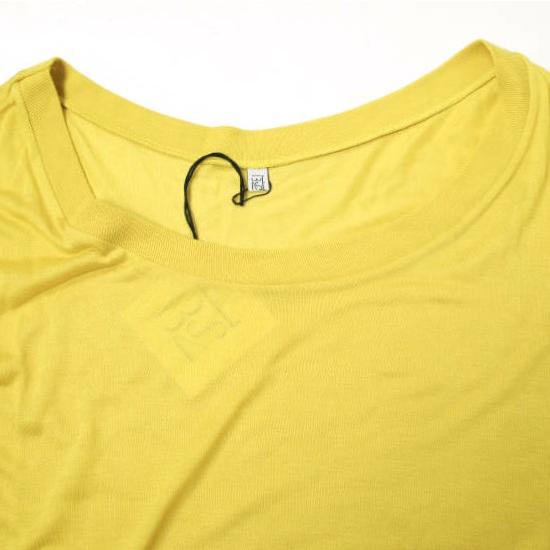 新品 BASERANGE ベースレンジ ポルトガル製 LOOSE TEE ルーズTシャツ XS CAFA YELLOW 半袖 バンブー カットソー トップス g19740 |  | 05