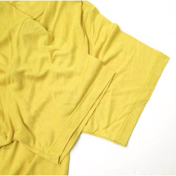 新品 BASERANGE ベースレンジ ポルトガル製 LOOSE TEE ルーズTシャツ XS CAFA YELLOW 半袖 バンブー カットソー トップス g19740 |  | 06